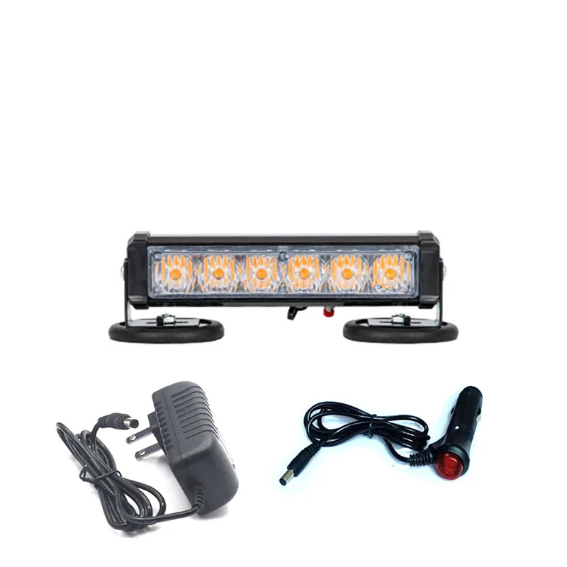 Rechargeable traffic warning lights, LED flashing, road vehicle ceiling construction, night flashing signal lights, obstacle lig