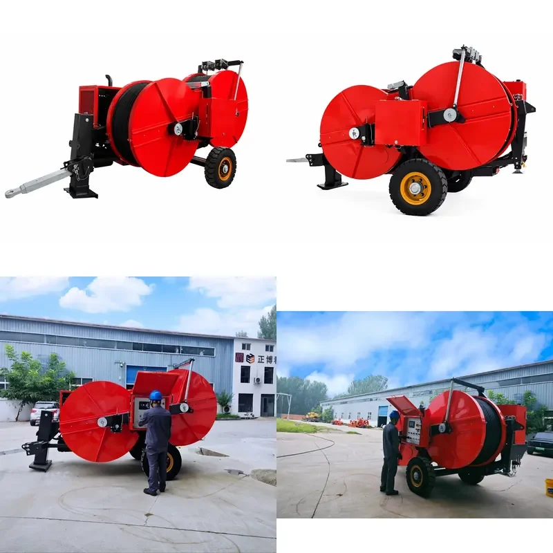 SA-ZY-2X40 2x40kN Conductor Stringing Hydraulic Tensioner for Overhead Line