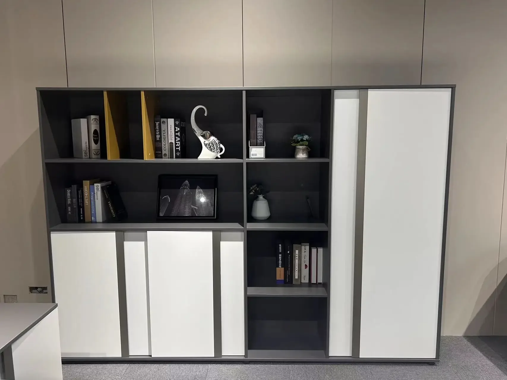 2026 Office Furniture Wood File Storage Cabinet Modern Furniture Office Partitions