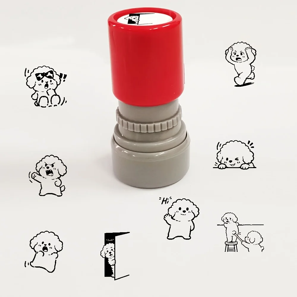Cute and Fun Bear Emojis, Photosensitive Seals, Fun Seals, Angry, Greetings, Hide and Seek, and Multiple Pattern Seals