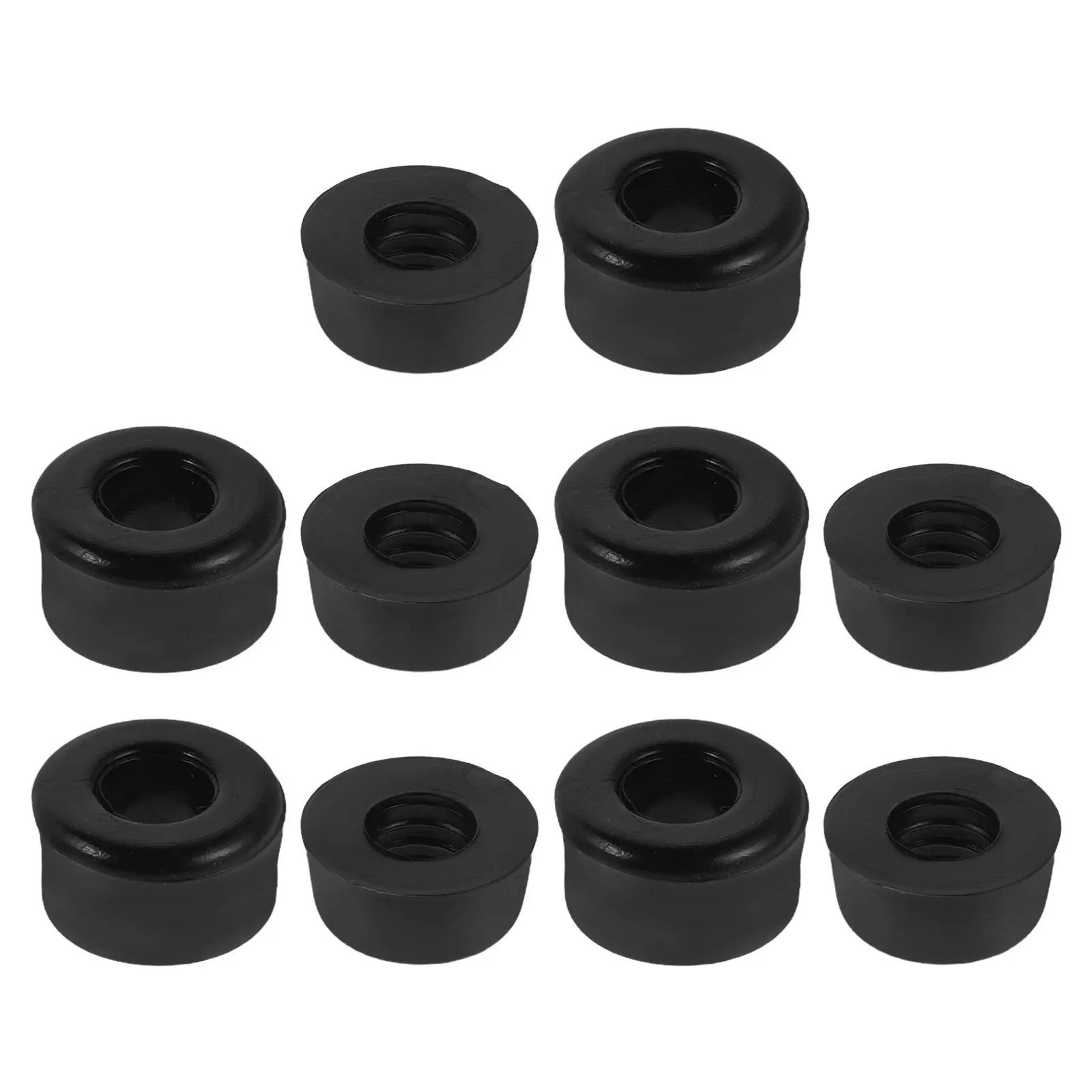 10Pcs Skateboard Shockproof Bushings High Elasticity Longboard Roller Skate Accessories Shock Absorbing Cushions Replacement