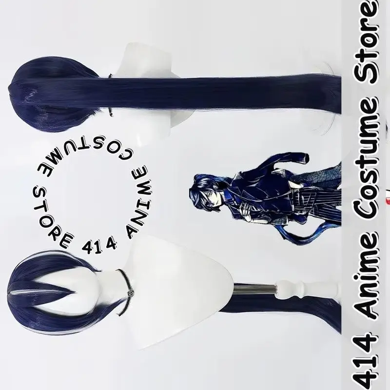

Game & Anime Bosch Arenas Cosplay Wig Demon Butler Cat Detachable Ponytail Simulation Scalp Heat-Resistant Fiber Synthetic Hair