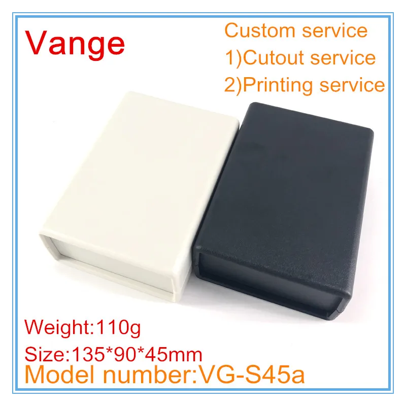 Vange electronics junction box 135*90*45mm ABS plastic project box PCB housing