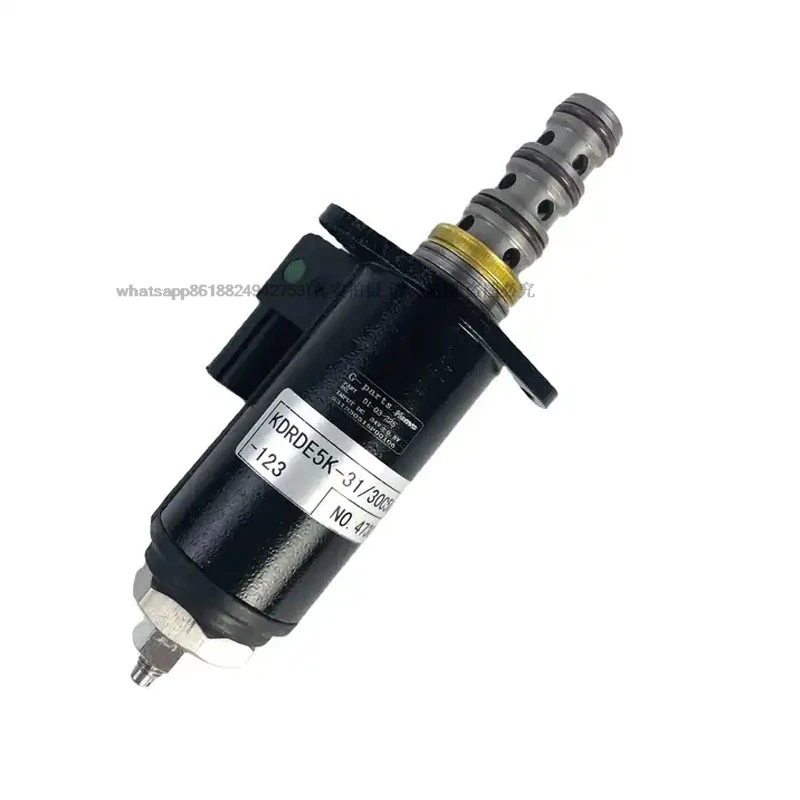 

SK200-8 hydraulic pump proportional solenoid valve YN35V00052F1 KWE5K-31 30C50-123 excavator mechanical parts