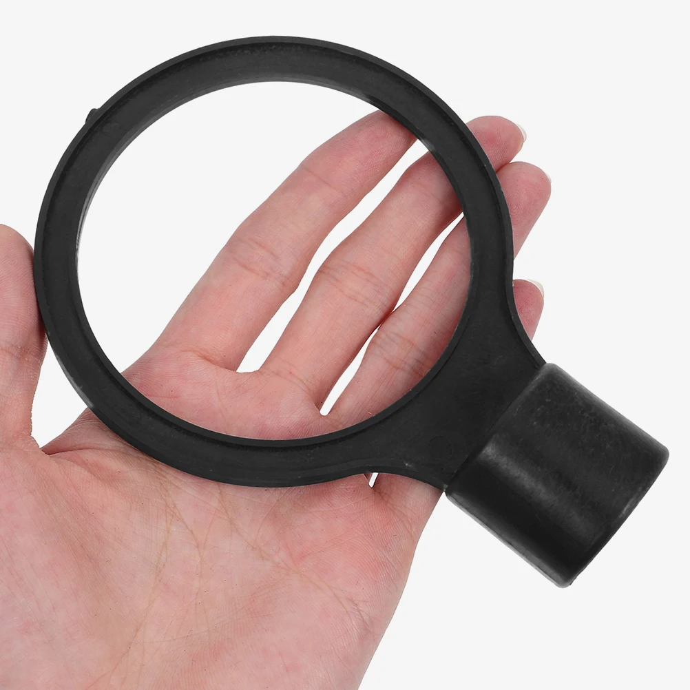 

12PCS Safety Cone Connector Chain Link Plastic Traffic Cones Driving Isolation Pier Street Black Connectors Parking Barrier