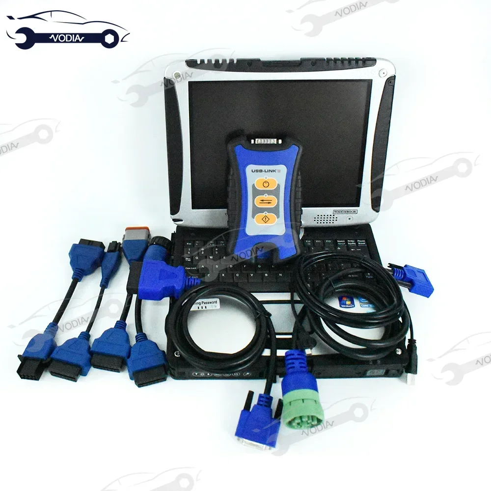 

Универсальный адаптер 121054 для интерфейса NEXIQ3 J1939 DPA5 j1962 для NEXIQ USB Link 3, диагностический инструмент для грузовиков CF19, ноутбук