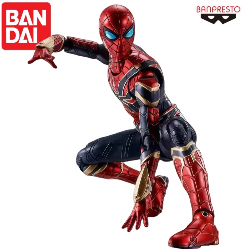 

В наличии Bandai Original S H F Человек-Паук Человек-Паук Фигурка Модель Куклы Совершенно новые в штучной упаковке Гаражные украшения Коллекционная