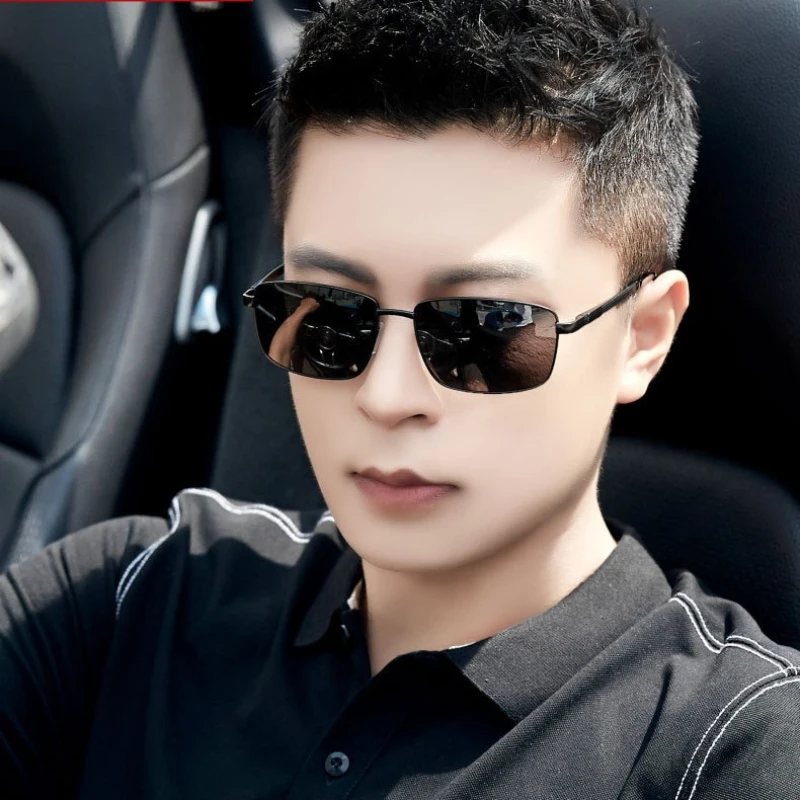 2024 New fashion driving glasses UV-proof polarized sunglasses for men driving