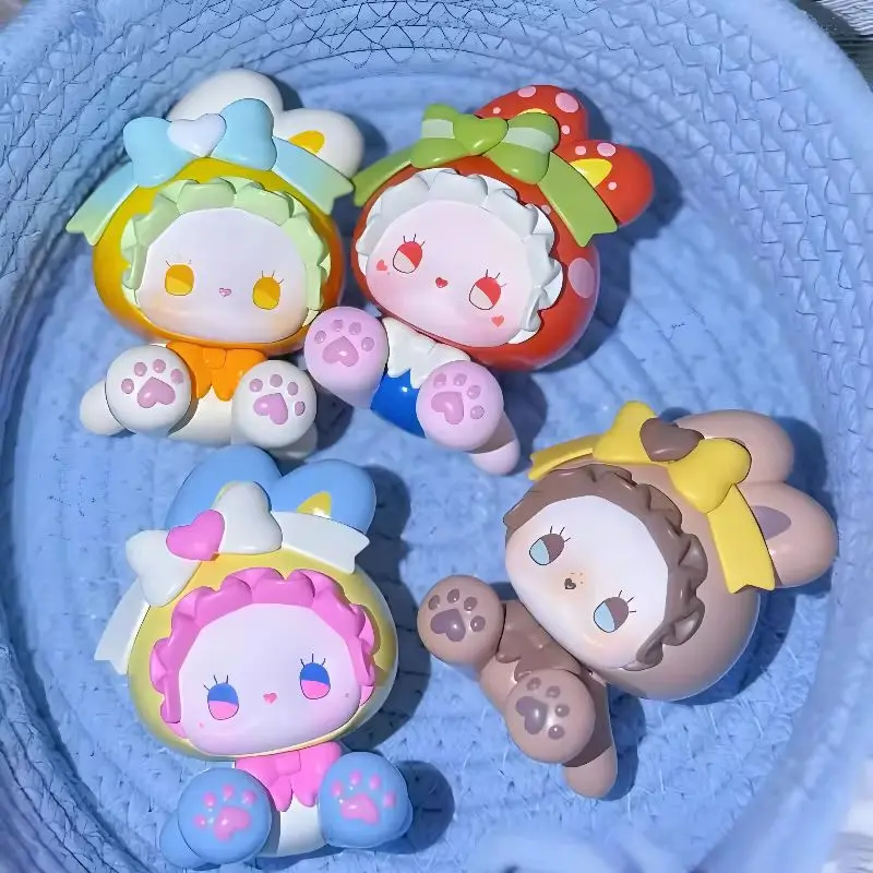 EMMA الأرنب جامع لاول مرة سلسلة صندوق أعمى تخمين حقيبة اللعب الأصلية دمية لطيف أنيمي الشكل الحلي هدية