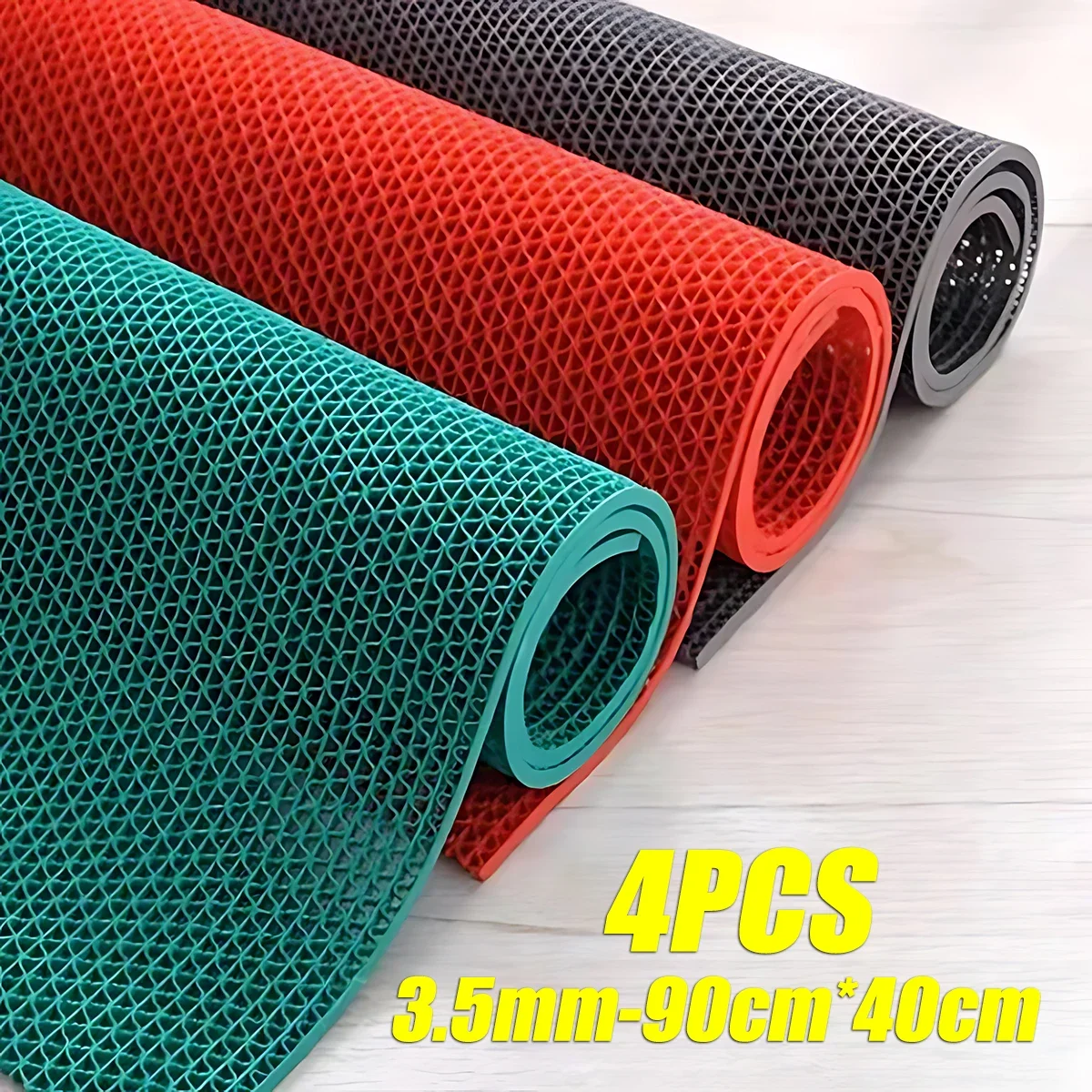 

Non-slip Floor Mats Plastic Pvc Kitchen Bathroom Bathroom Outdoor Pool Waterproof-resistant Foot Mats Carpet Non-slip Mats