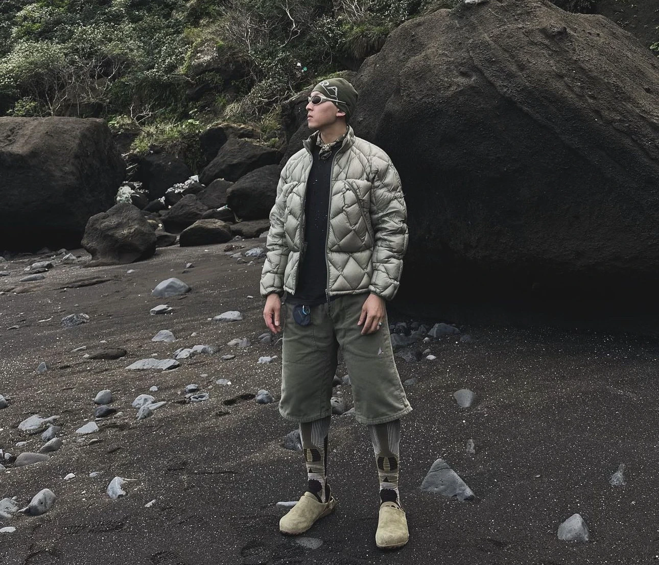 Roa Hiking Gorpcore Outdoor functioneel 90-eend donsjack met capuchon