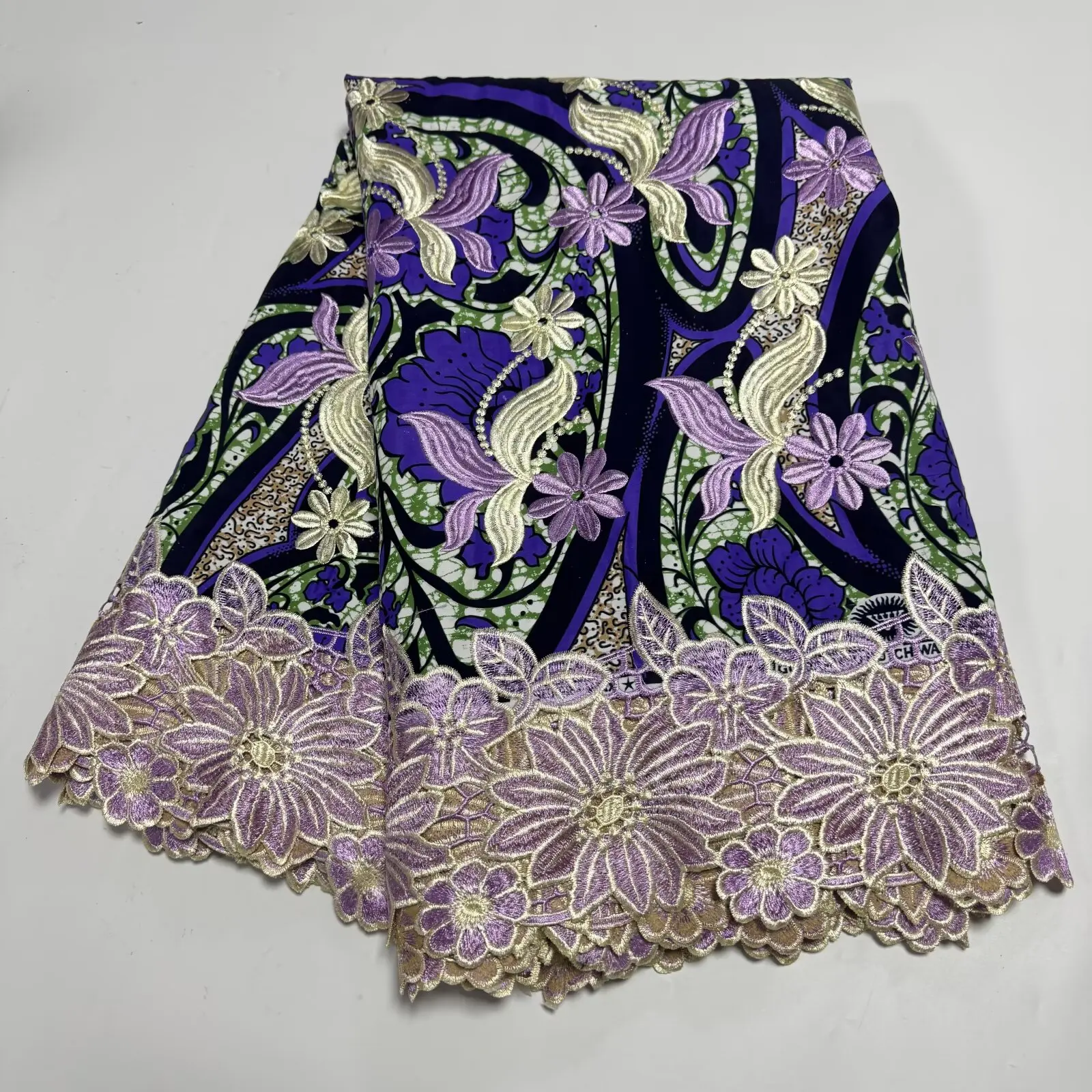 

Африканская, нигерийская, Франция, новейшая горячая распродажа, восковая кружевная ткань, 2022, высокое качество для свадебной вечеринки, шитье платья