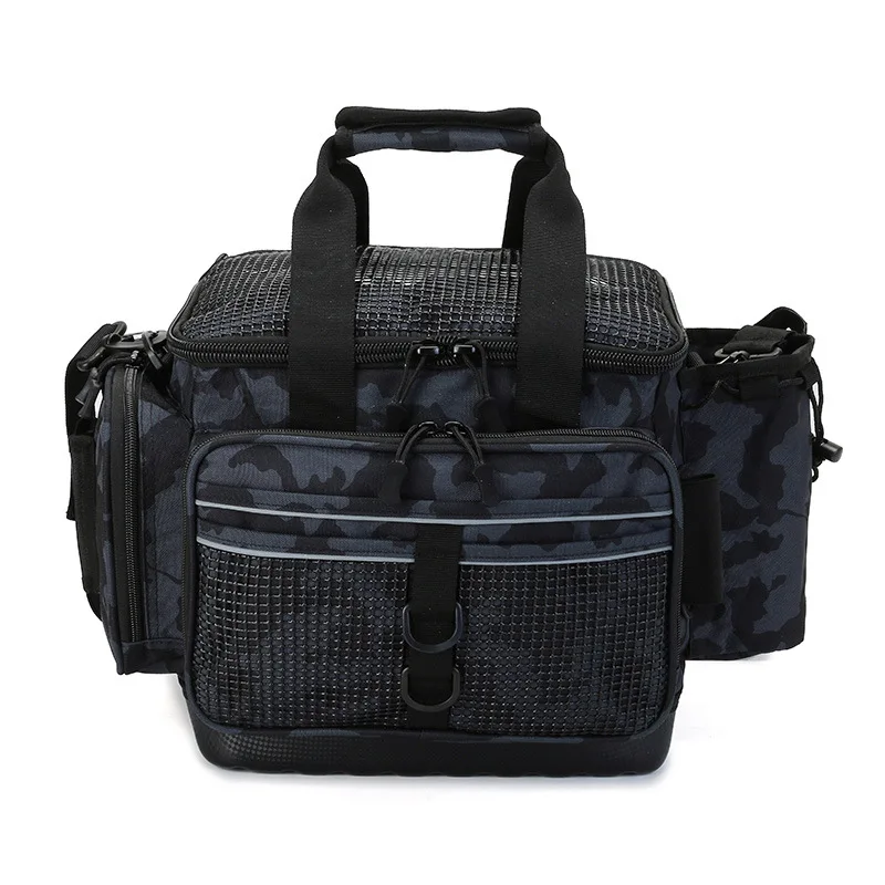 Luya Sea Fishing Folding Boat  Bag, Large-capacity Gear Bag, Oblique Span Fishing Bag.
