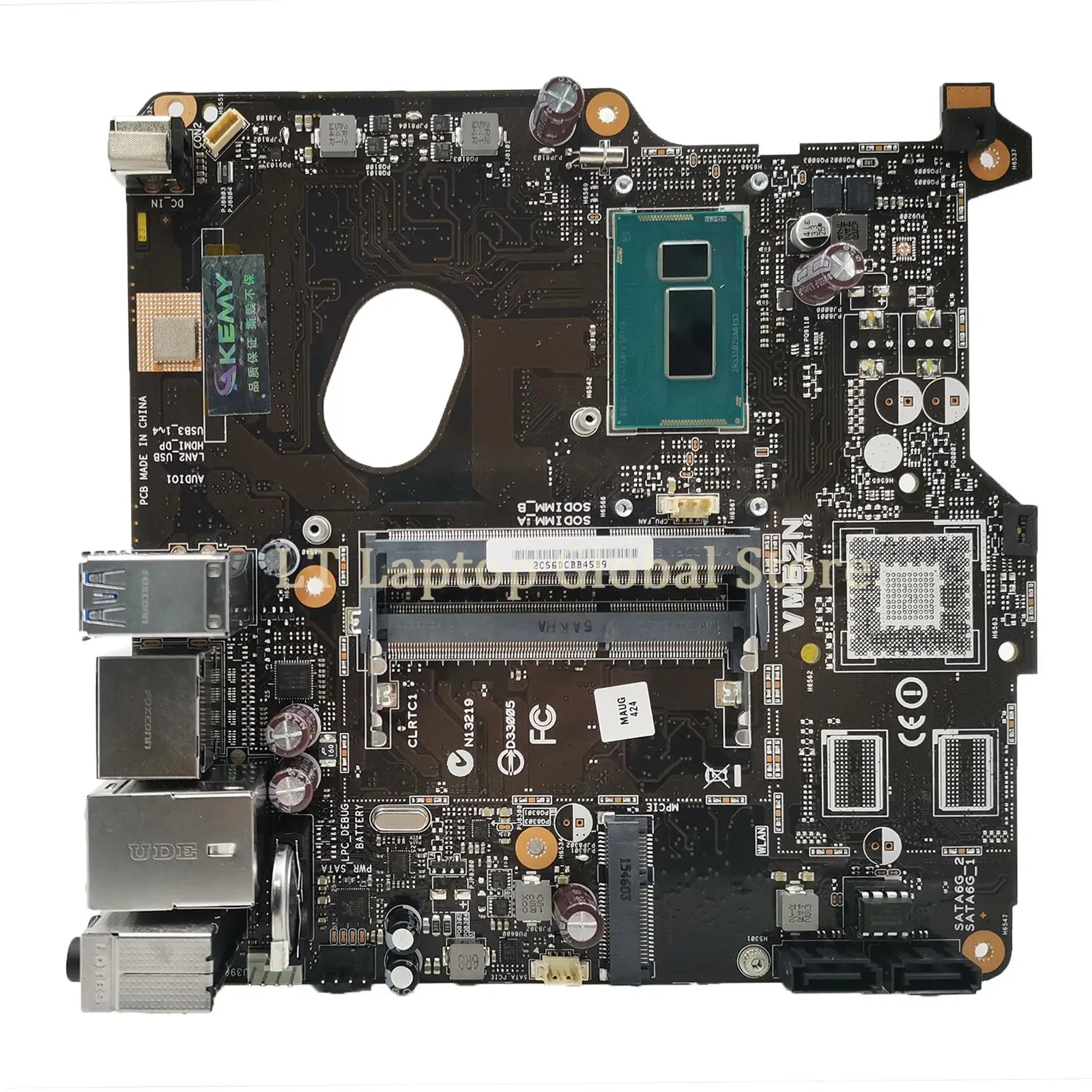 Untuk ASUS VivoPC VM62 VM62N Home Mini komputer Motherboard i3 i5 i7 4th Gen CPU DDR3L papan utama tes OK