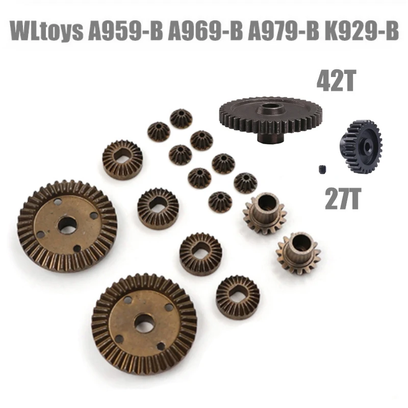 WLtoys 1/18 RC Lkw Titan Farbe Grau Alle-Metall Aktualisiert Teile Empfänger R Pin Reduktion Getriebe Für A949 A959 a969 A959-B