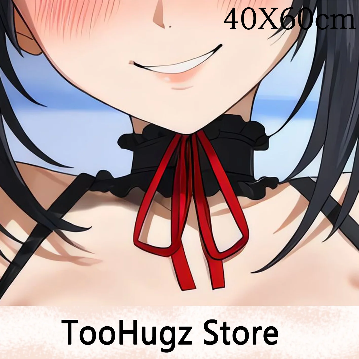 Kurumi Tokisaki Furry Anime Animal Pillow Cover Anthropomorphic Cartoon Character 40x60cm Sofa Bedding