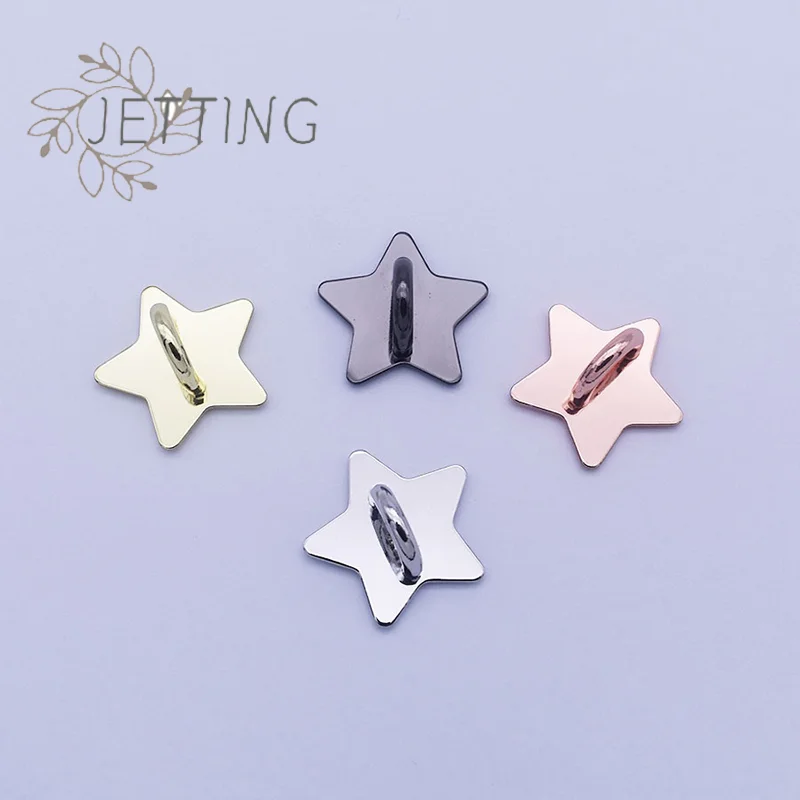 

Hot 2/4PC Adhesive Metal Stars Moon Bow Phone Charm Holder Phone Case Finger Ring Stand Hook Buckle Charm Clasp Accessory String