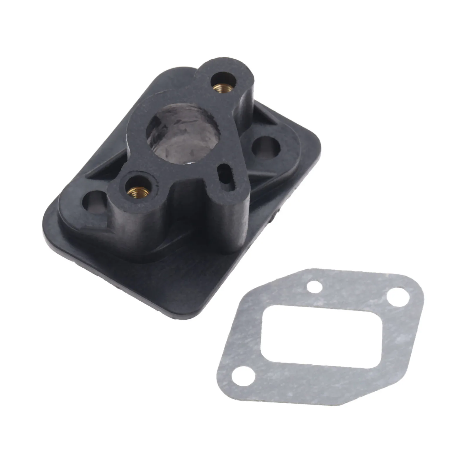 2Sets 1E40F-5 44F-5 BC430 CG430 CG520 43CC 52CC Brush Cutter Grass Trimmer Spare Parts Exhaust Manifold with Gasket