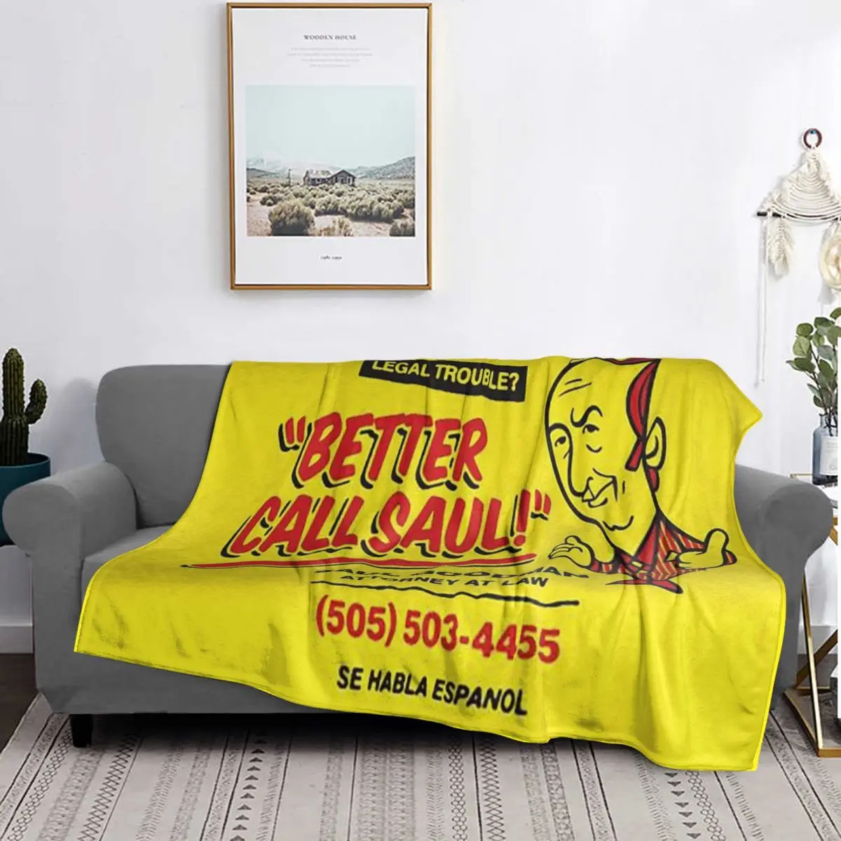 Better Call Saul Goodman TV Movie Blankets Soft Warm Flannel Throw Blanket Bedding for Bed Living room Picnic Travel Home Couch