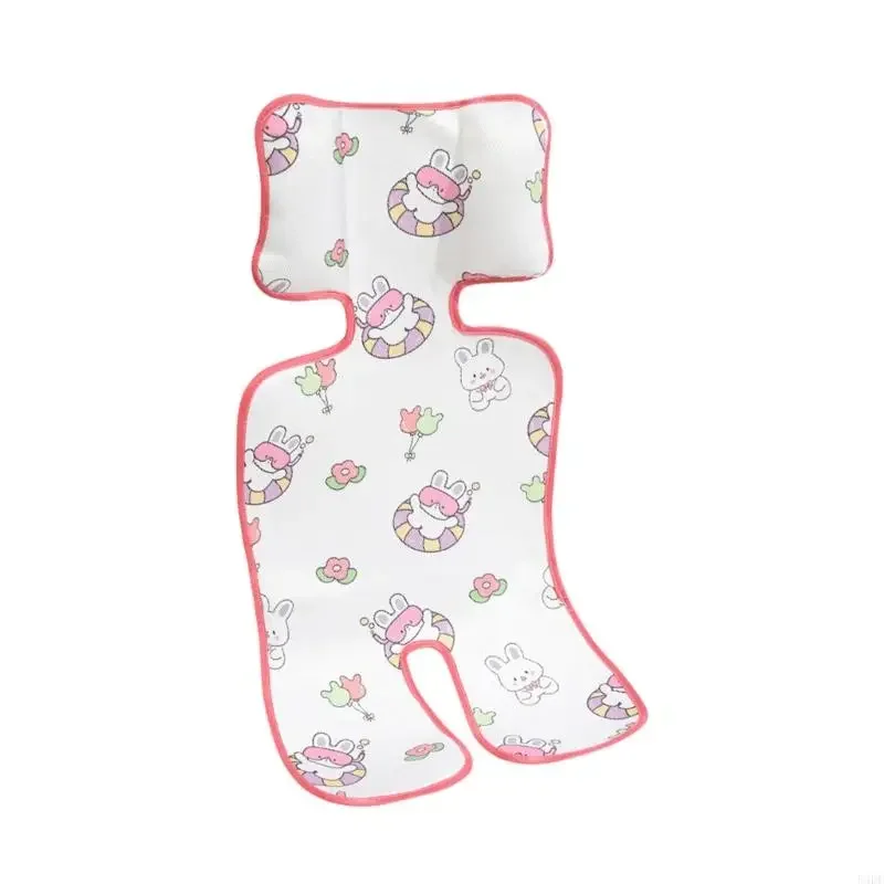 54DF Baby Pram Cushion Summer Breathable Baby Pram Cushion Pushchair Liners Cooling Pad for Chair