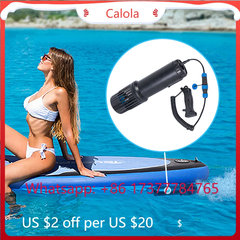 2025 Underwater Surfing Equipment Long Endurance Propeller for SUP Kayak Fishing