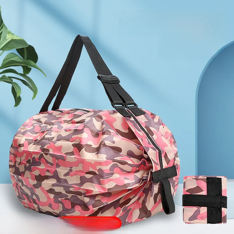 bolsa-de-ombro-Unico-em-nylon-impermeavel-portatil-para-compras-e-viagens-modelo-acordeao-dobravel-spring