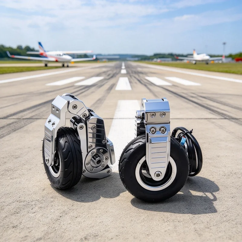 Stainless Steel Motorcycle Landing Gear Anti-Fall Auxiliary Parking Bracket Stabilizer Wheels For Gold Wing GL1800 GL1500 Tourin