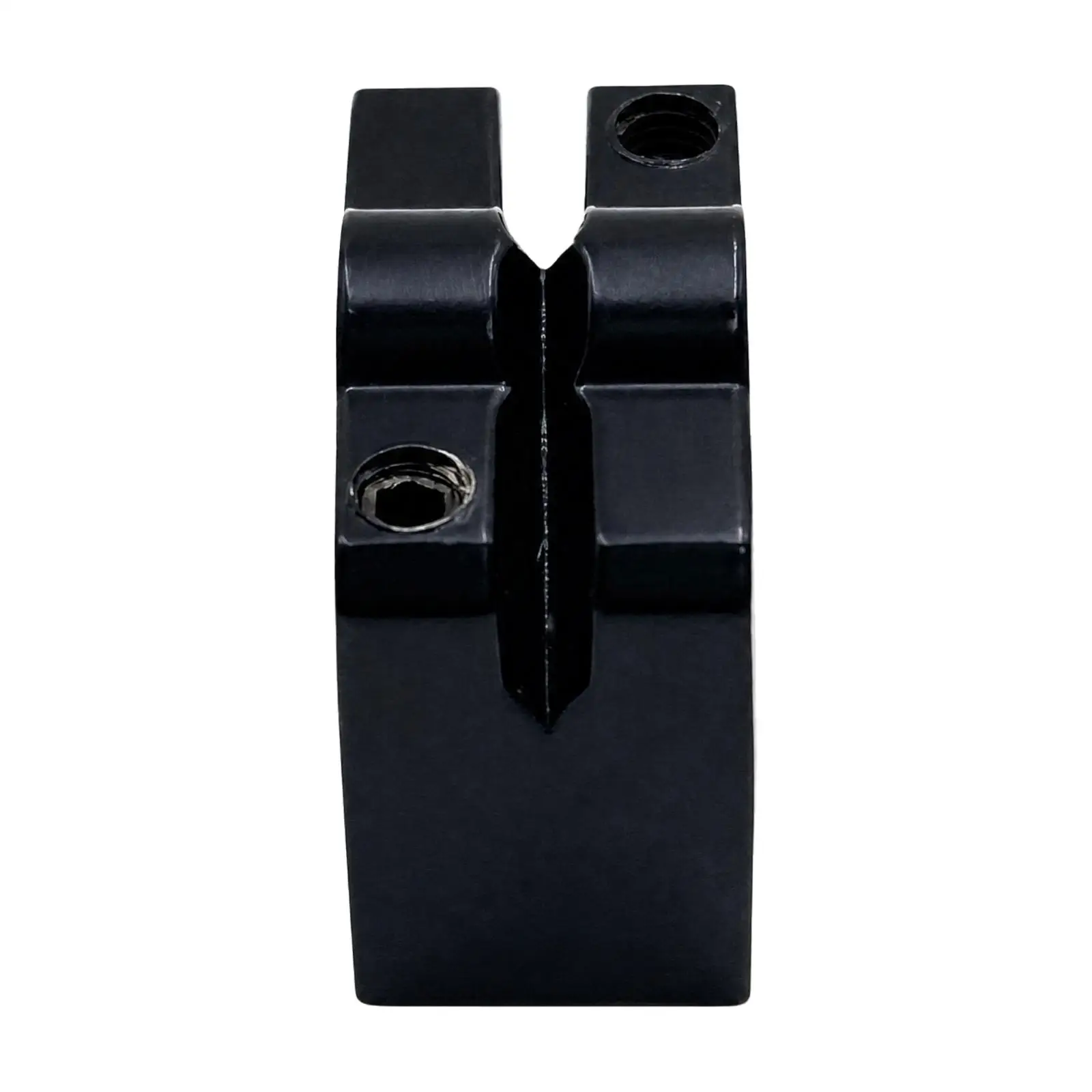 Black Electroplated Electric Guitar Bridge Saddle Component for Custom Build Repair Upgrade