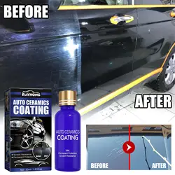 30 Ml 9H Car Polish Car Liquid Ceramic Coat Super Hydrophobic Glass Coating Set Polysiloxane And Nano Materials