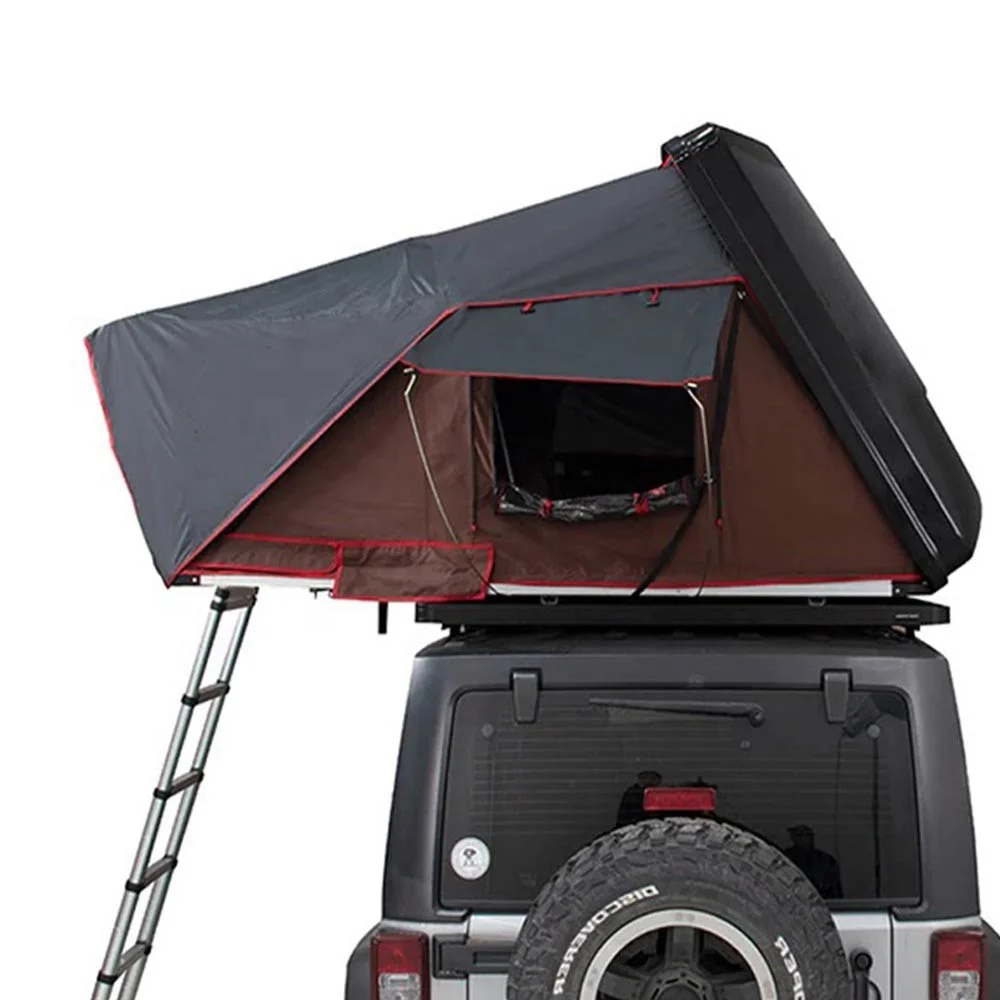 SNEIDA 4-Person Automatic Roof Top Tent ABS Hardshell Aluminum Waterproof Canvas Outdoor Camping Vehicle Extension Car Roof Top