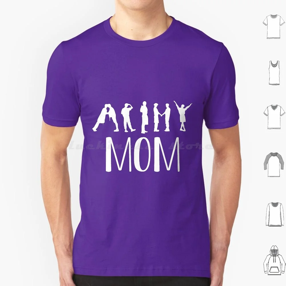 Army Mom T Shirt 6xl Cotton Cool Tee Army Mom For Mom Butter Butter Army Army Butter Boys Kpop Music Kim Namjoon Rm Kim Seokjin #1