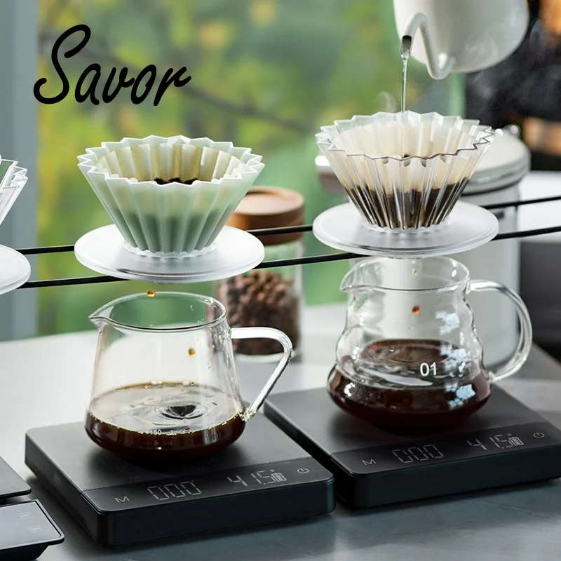 

Ceramic Conical drip cup Coffee Filter Cup Pour Over Maker with Stand Funnel Dripper Cake Accessories tool