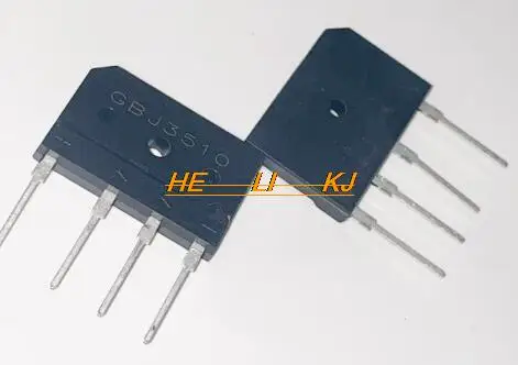 Free shipping  5 pcs GBJ3510  BRIDGE GPP 35A 1000 V ZIP4