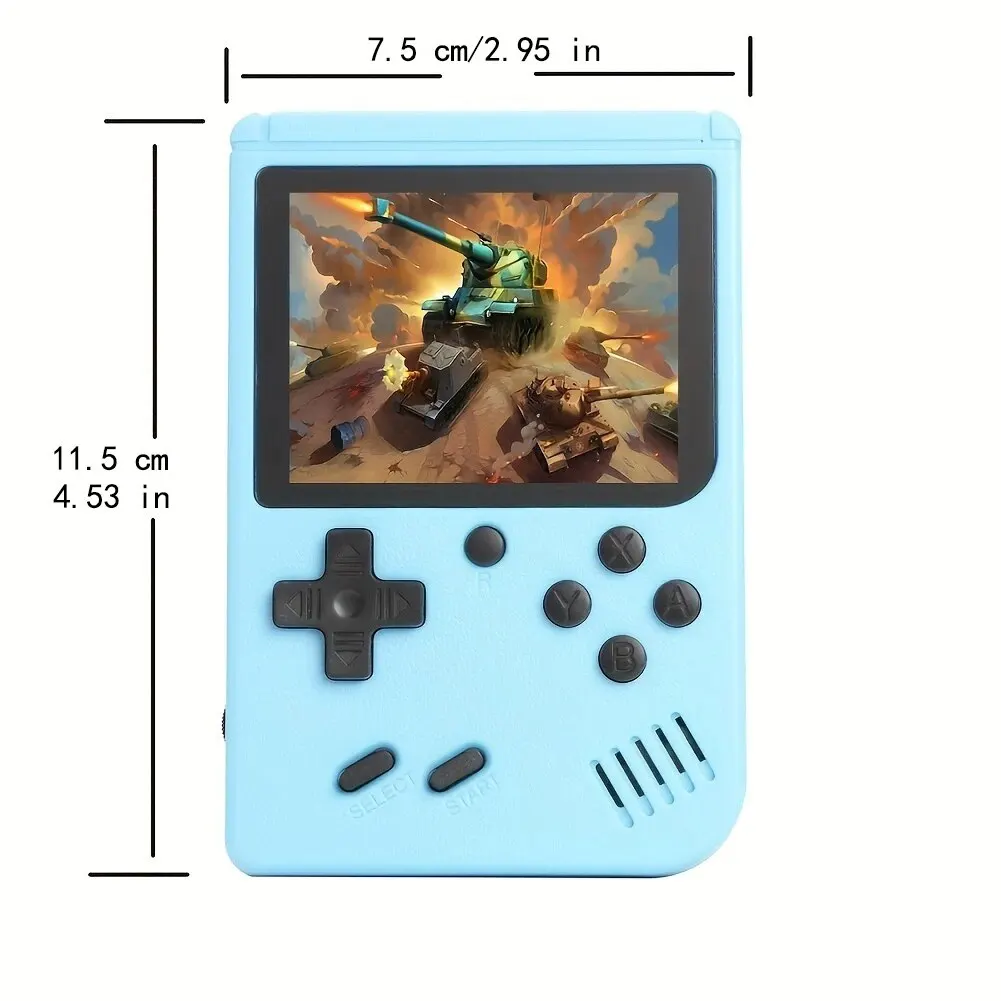 2.4 Inch LCD Screen Retro Video Game Console Built-in 400 In Handheld Portable Pocket Mini Game Console Christmas Gift Christmas