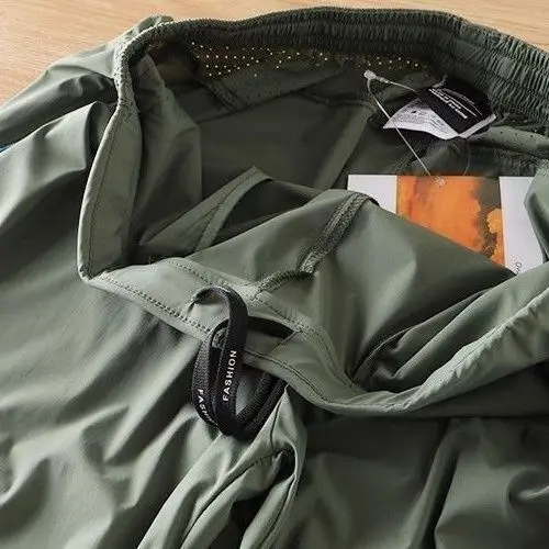 Summer Spring Lightweight Casual Ice Silk Pants Waterproof Plus Size Harem Trousers