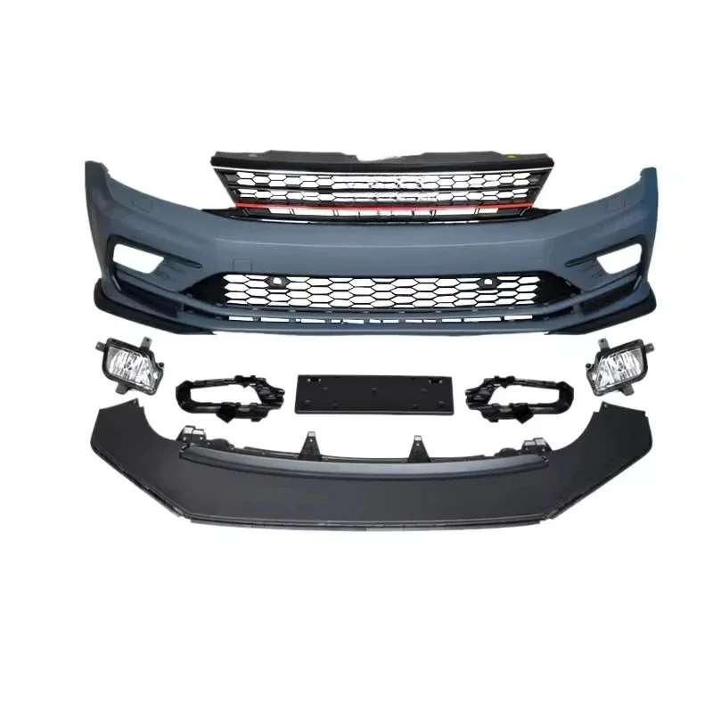 PrimeSelect GLI Style Front Bumper With Grille Fit Jetta MK4 MK -