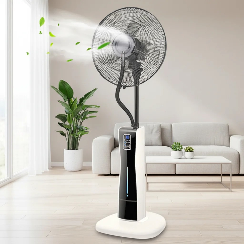 Small Household Mist Fan Desktop Portable Quiet Home Water Cooling Fan for Office Ventilador