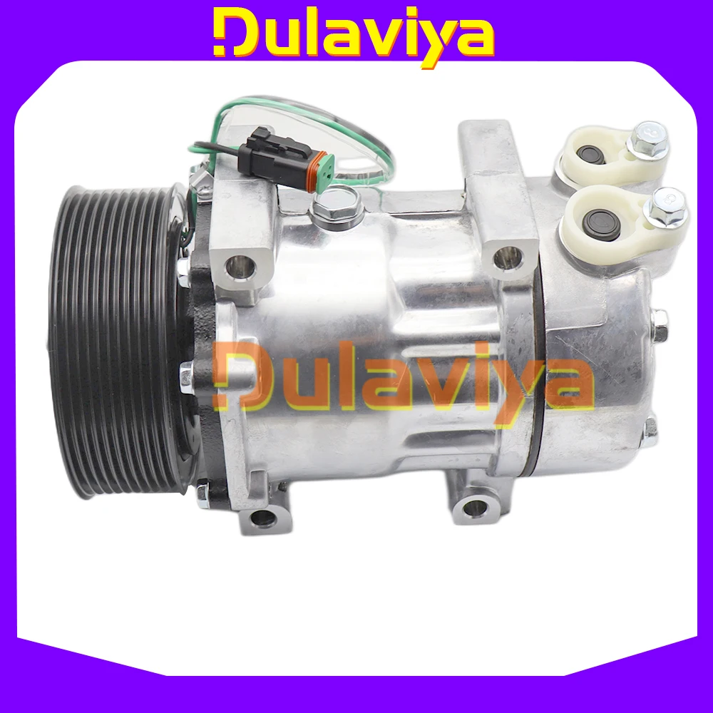 A/C Air Conditioning Compressor For Scania R380 R340 G420 R500 R580 R620 SD7H15 1531196 1888032 8295 24V 10PK