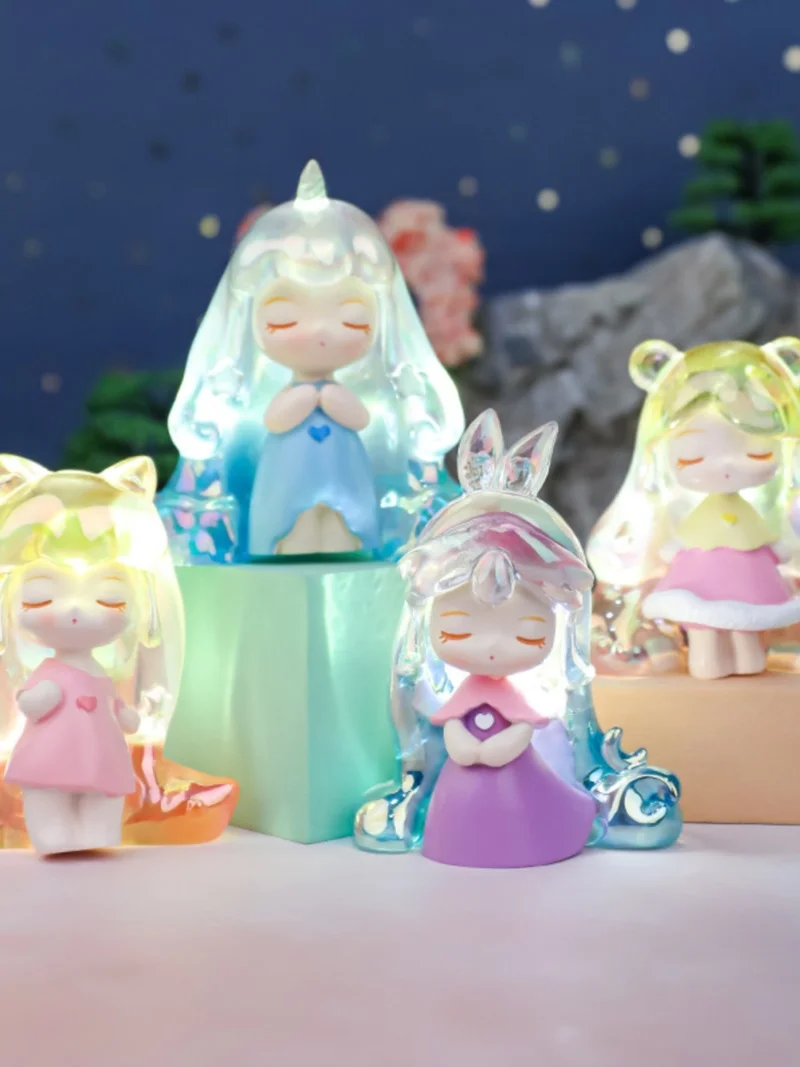 Dream Night Blind Box Toy Ancient Wind Princess Girl Cute Unicorn Children's Cartoon Desktop Home Blind Box Gift