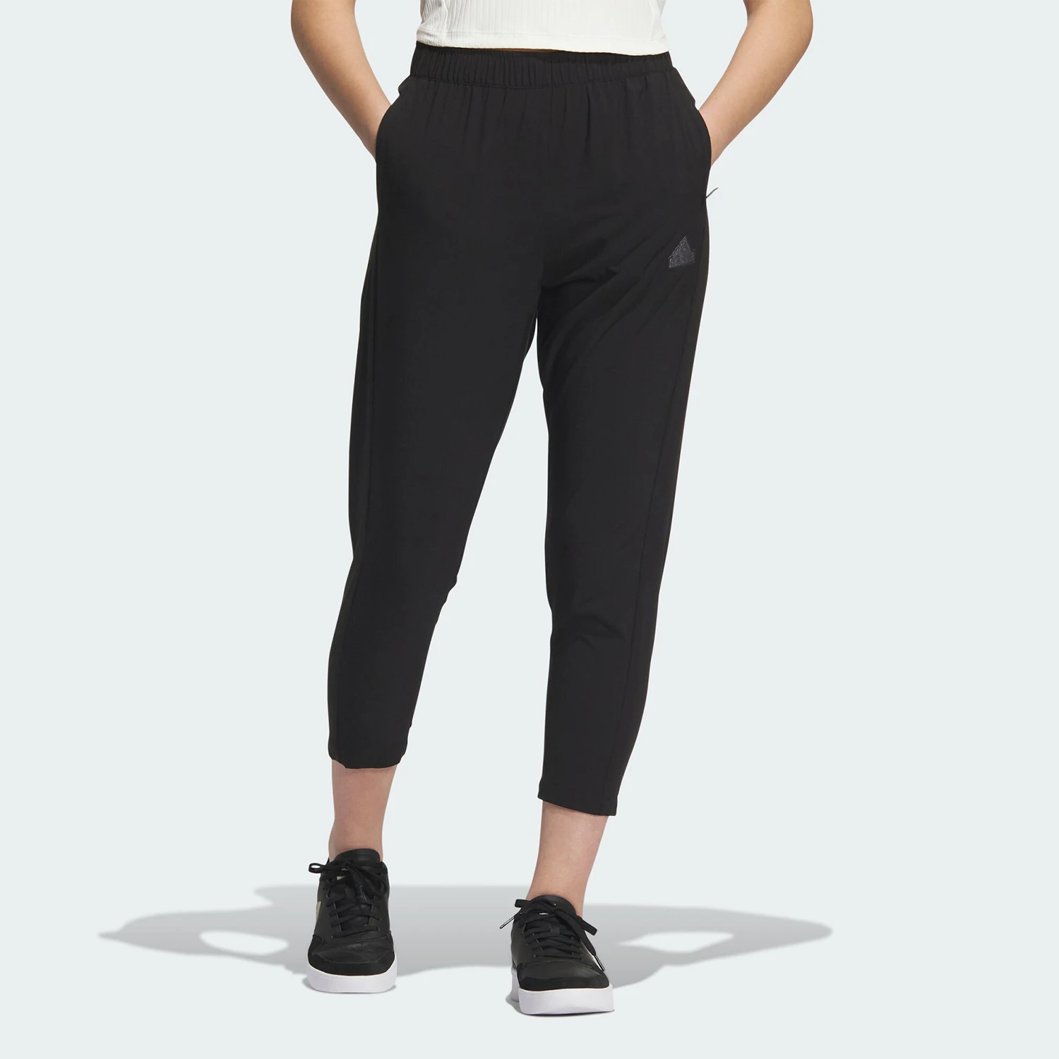 Adidas genuine new women's cool and breathable sports casual cropped pants JJ1133