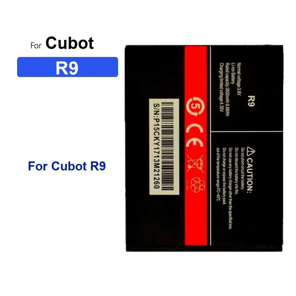 

Battery For Cubot R9 R11 R15 Pro Rainbow 2 Rainbow2