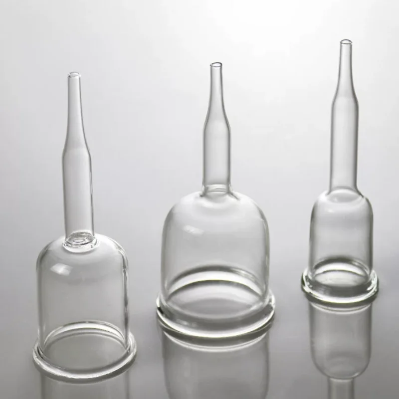 Glass cup Cupping for Ozone Three different Size available