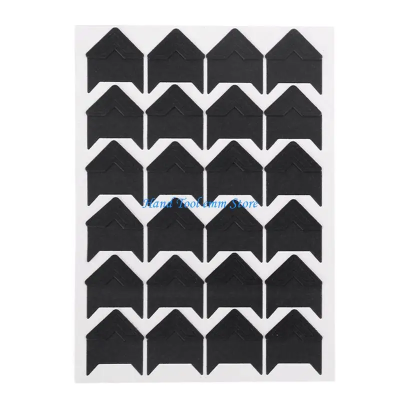 

H37F 240Pieces Photo Mounting Papers Adhesive Corner Sticker for DIY Photo Album
