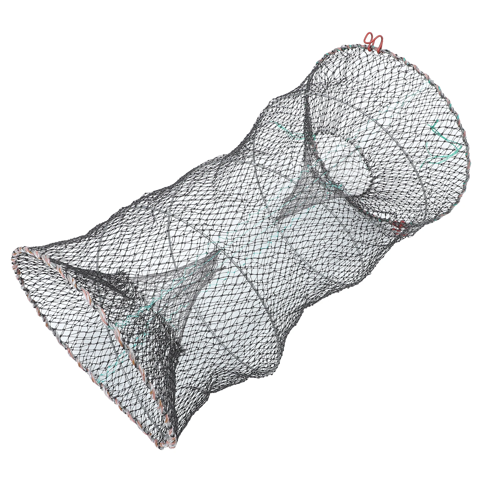 

Durable Fishing Shrimp Crab Net Trap High Precision Nylon Mesh Foldable Portable Easy Use Catch Crayfish Smelt Crab Lobster