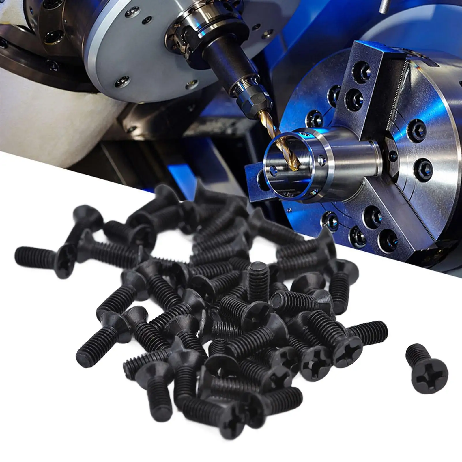 50개 M3 스테인리스 스틸 카운터싱크 헤드 나사 세트 아연 도금 패스너 (기계용, 다양한 길이: 4, 5, 6, 8, 10, 12, 16, 20)