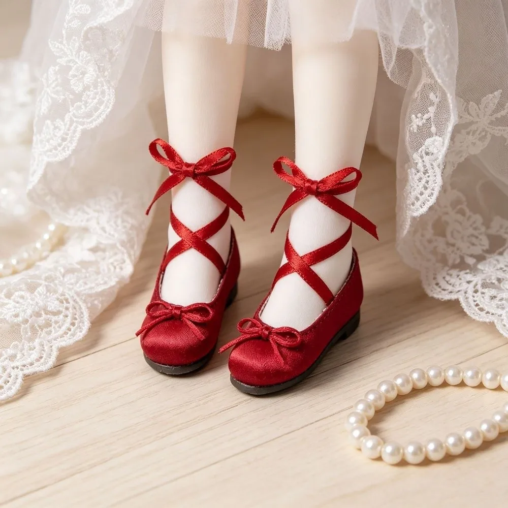 Doll Accessories 1/8 Doll Shoes Shoes Clothes Doll Wear Shoes Blyth Doll Shoes Casual Ballet Dance Shoes For OB22 OB24 Mitian