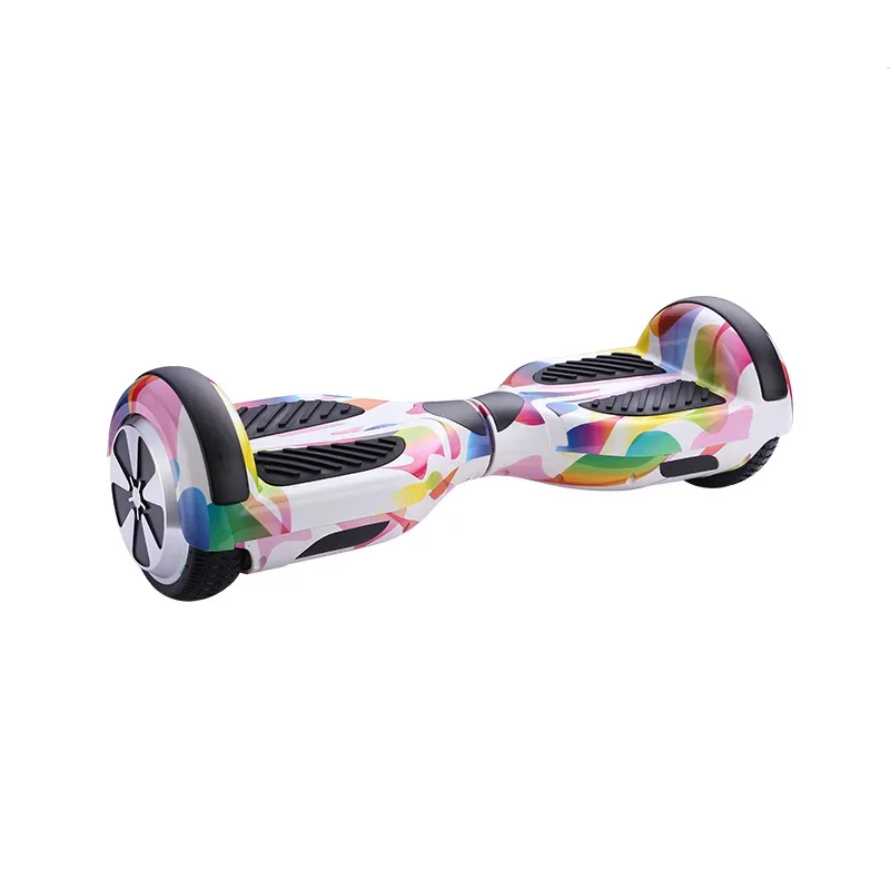 Smart Self Balancing Electric Hoverboards LED Colorful Lights Hover Board for Adult Children Unisex P6 36V Two Wheel 6.5 Inch