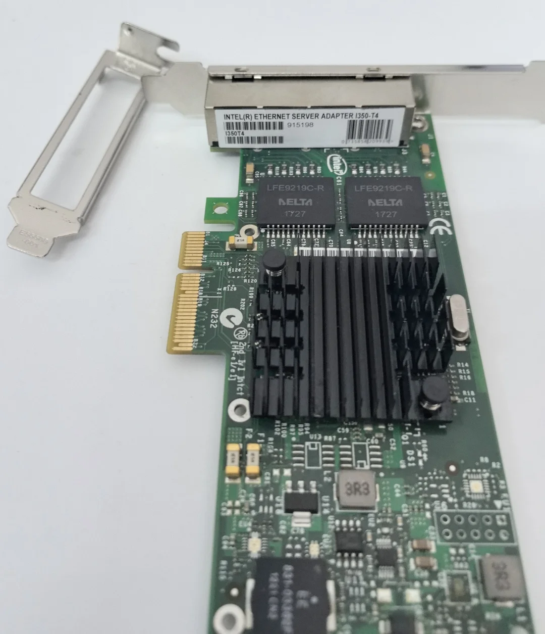 Genuine INTEL I350-T4 4-Port Gigabit Ethernet PCI-Express X1 Server Adapter Network Card