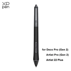 XP-Pen X3 Pro Smart Chip Stylus Battery-free Stylus for Deco Pro (Gen 2), Artist Pro 14/16 (Gen 2), Artist Pro 22/24 (Gen 2)