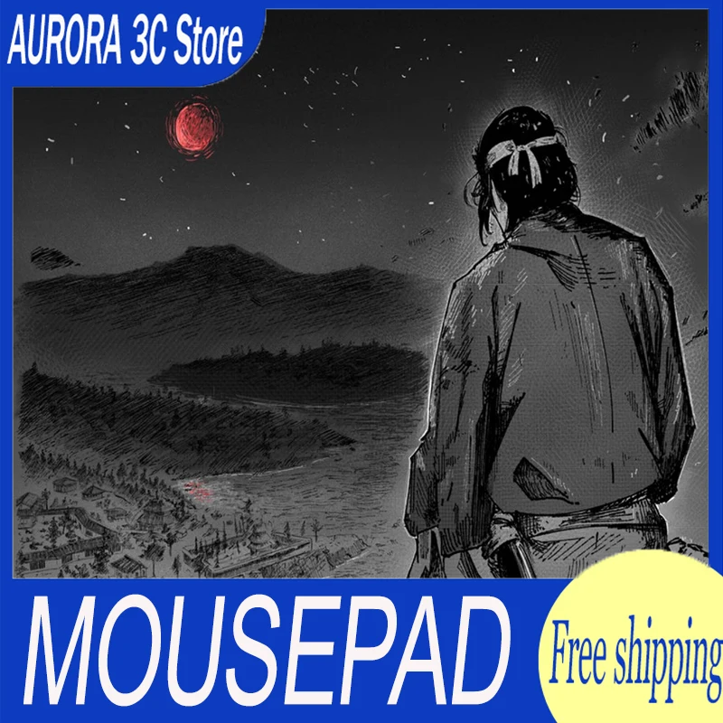 

Musashi Mousepad Anti Slip 3mm Computer Accessories Gaming Mousepad 500x500mm Restricted Quantity Office Custom Desk E-Sport Pad